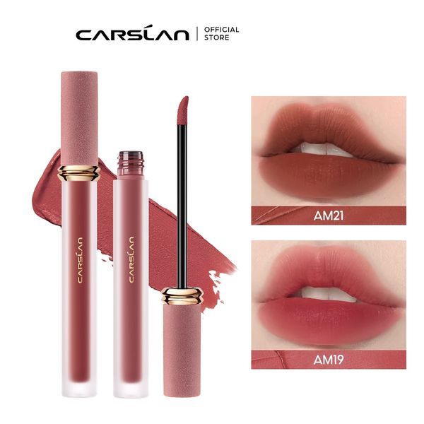 CARSLAN Sweet Kiss velours mat brillant à lèvres liquide rouge à lèvres imperméable longue durée teinte Non collante femmes maquillage 25 couleurs 240111