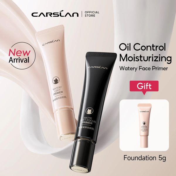 CARSLAN eau légère visage apprêt longue durée contrôle de l'huile hydratant pour fond de teint maquillage 240111