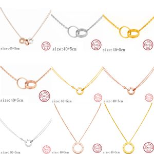 Kar S925 Silver Necklace met 2024 nieuwe modehanger voor vrouwen