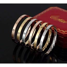 Carter Armband Vacuüm Plating 18K Titanium Stalen Sieraden Armband
