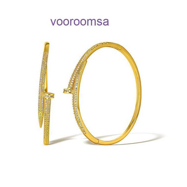 Pulsera Carter Moda para mujer Hot Ins Open no se desvanece Chapado en oro real de 18 quilates simple y versátil con caja original