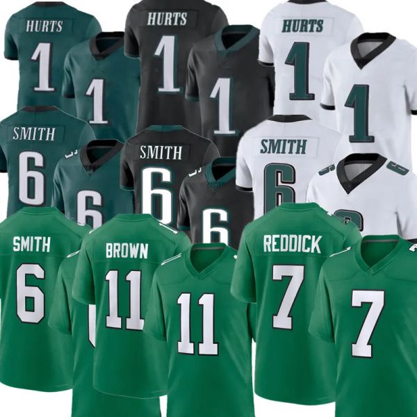 Carter Brown Devonta Jalen fait mal à Jason Kelce Dandre Swift Goedert Nolan Smith Jr Brandon Graham Darius Slay Football Jerseys