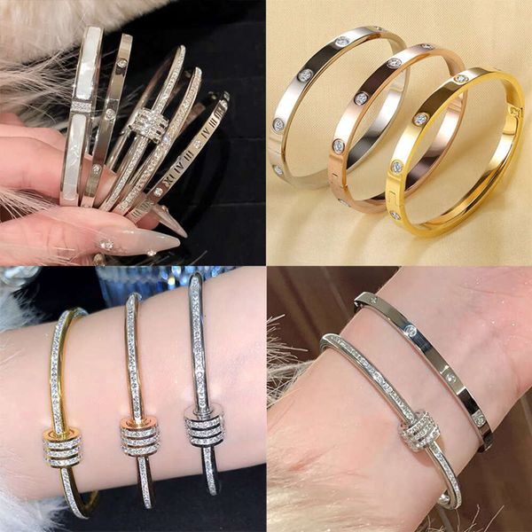 Carter – ensemble de bracelets en acier inoxydable, ciel étoile, titane, Zircon, Bracelet Pan