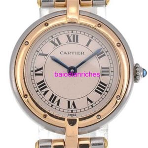 Carters Classics Horloges Carters Panthere Sm 2row 1057920 Ss/k18yg Ivoorkleurige wijzerplaat quartz dames Q#127271 FN9Q