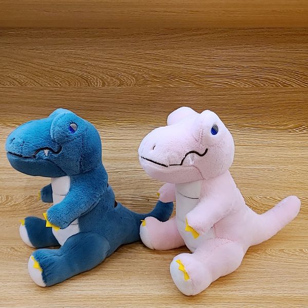 Muñecos de peluche de 20cm de dibujos animados, lindo dinosaurio sentado, juguete de peluche de 8 pulgadas, figura de acción, juguetes para niños C35