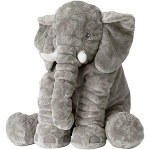 Cartoon 40 cm grote pluche olifant speelgoed kids slapen rugkussen gevulde kussen pop baby verjaardagscadeau voor 220209
