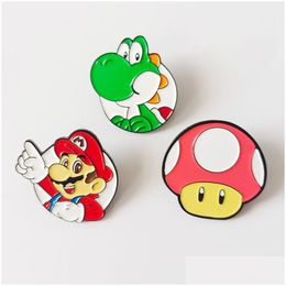 Cartoon Accessoires Leuke Anime Films Games Harde Emaille Pins Verzamelen Metalen Broche Rugzak Hoed Tas Kraag Revers Badges Dames mode J Dheup