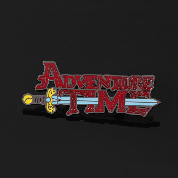 Accessoires de dessin animé Fantasy Experience Adventure Time Scarlet Sword Épingle en émail pour enfants Badges Powerf Vestes en cuir Chapeau Sac Fashio Dhwyl