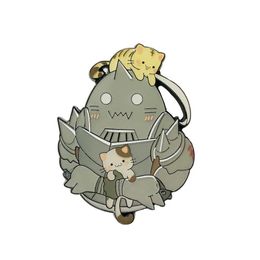 Accessoires de dessin animé Fullmetal Alchemist mignon émail broche Anime broches badges sur sac à dos choses pour bijoux japonais Manga cadeau broche Dr Dh2Xt