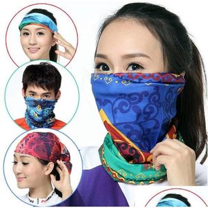 Cartoonaccessoires Buitenbandana Fietsen Gezichtsmasker Magische neksjaals Sporthoofdband Hiphop-bandana's Skisport Wandelen 144 ontwerpen Otbus