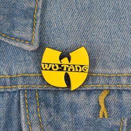 Cartoon Accessoires Verkoop Leuke Gepersonaliseerde Brief Wutang Legering Emaille Pin Badge Broche Drop Levering Baby Kids Zwangerschapsproducten Dh9Zt