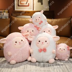 Dessin animé ange gros 30 cm alpaga peluche poupée peluche mouton jouets en peluche bébé apaiser oreiller doux cadeau d'anniversaire pour enfants filles