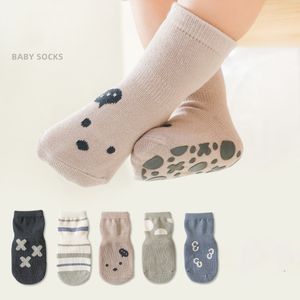 Cartoon Animal Baby Socks For Boy Girl Winter Spring Soft Anti Slip Soled pasgeboren peuter Sokken