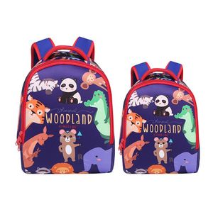 Cartoon Animal Impression Enfants Sacs À Dos Bébé Mini Cartable Maternelle Sac À Dos Enfants Sacs D'école pour Filles Garçons Cadeau 1 à 7 ans Enfants