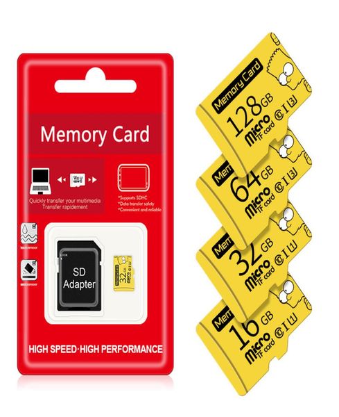 Tarjeta Micro SD de animación de dibujos animados, tarjetas de memoria Flash de 128GB, 64GB, 256GB, 512GB, 32GB, 128 Gb, clase MicroSD personalizable, LOGO3669210