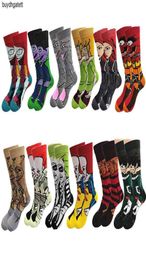 Cartoon Anime Carácter Men and Women039s Calcetines Funny Casual Standance Unisex Harajuku Creative Cotton Wartt2GF5978417