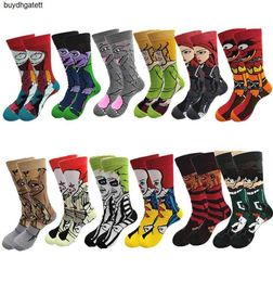 Cartoon Anime Carácter Men and Women039s Calcetines Funny Casual Standance Unisex Harajuku Creative Cotton Wartt2GF4262060