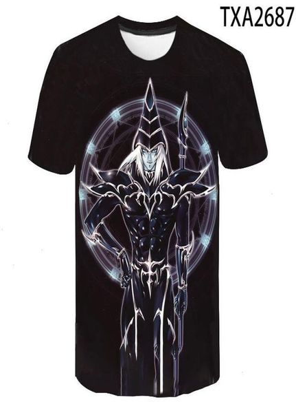 Games de anime de dibujos animados THOHCHO MENOS MEJORES Niños Yu GI oh 3d Camiseta impresa Summer1061834