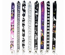 Cartoon Anime Ghost Head Lanyards Devil Head Chain Chain Neck Strap Keys Camera ID Carte Cell Telephone Strings6616377