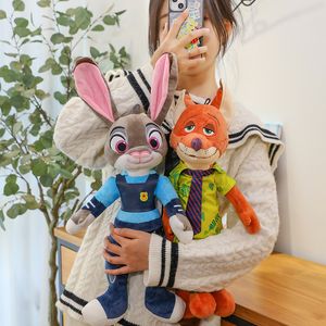 Dessin animé film film mignon lapin en peluche jouet lapin poupée en peluche douce toys cadeaux greffes oreiller décoration de maison toys 189