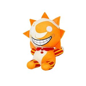 Cartoon anime speelgoed zachte pluche gevulde poppen voor kinderen verjaardag kerstcadeaus 25 cm zon clown cartoon pop