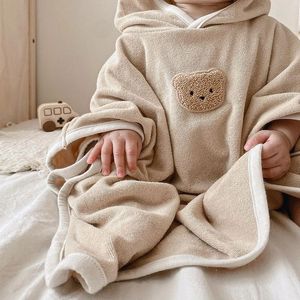 Cartoon baby bad handdoek handdoek handkap katoen met kap stranddoekdoek handdoek cape handdoeken zachte poncho kinderen badrope washandel babyspullen