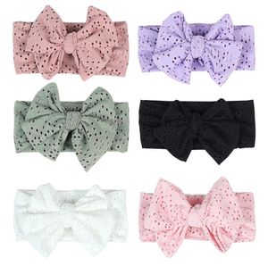 Dessin animé Baby Bowknot Bandons pour enfants Fleur Fleur Turban Couvrave Heads Toddler Childre