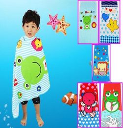 Cartoon Baignon serviette de plage de plage Enfants en microfibre tissu 60120cm 24039039 47039039 Belle Bee Bee Star4985599