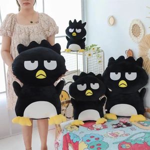 Jouets en peluche pingouin noir de dessin animé, poupées en peluche, cadeaux d'anniversaire, décoration de chambre à coucher de maison