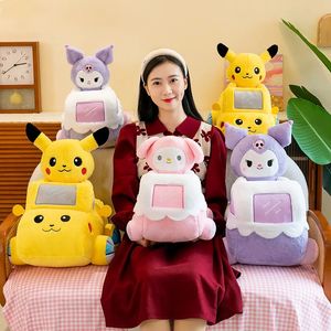 Cartoon Cars Melody Creative Plush Toys Children's Games Playmates Holiday Gifts Sofa Ship kussens