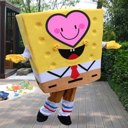 Personnage de dessin animé jaune homme mascotte Costume publicité Costume déguisement fête Animal carnaval performance accessoires
