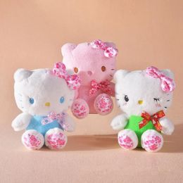 Cartoon kersenbloesem knuffels poppen gevuld Anime verjaardagscadeaus thuis slaapkamer beren pluche decoratie