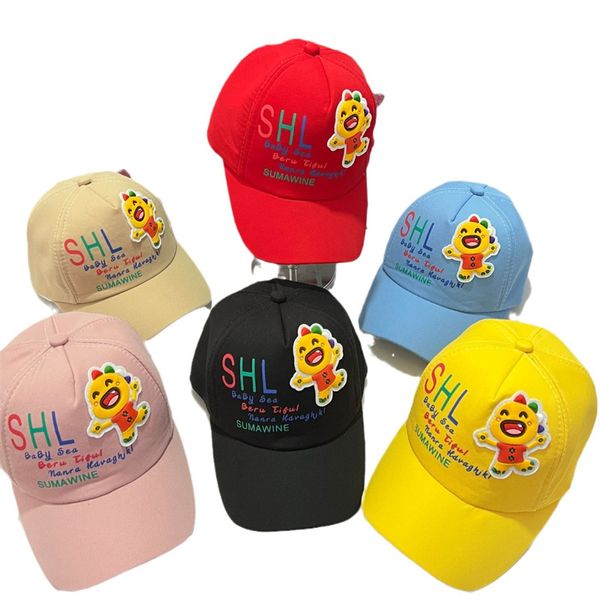 Gorra de béisbol para niños de dibujos animados Sombrero para el sol para niños Varios patrones de animación ajustables para bebés de 2 a 6 años AA58 DHL