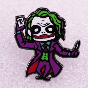 Cartoon Clown Brooch Science Fiction Film Inspiration Badge