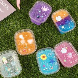 Cartoon Crystal Slime Toy Mud 100g Creatieve Modellering Klei Playdough Slime Kids Potty Plasticine Anti-Stress Speelgoed 0932