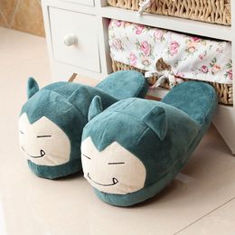 Cartoon schattig anime-personage pluche schoenen Home Warm pluche slipper festival cadeau maat 35-39 pp katoen 5 stijlen