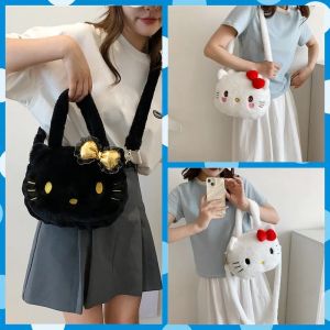 Dessin animé mignon big head jouet crossbody sac fille fille en peluche billet d'épaule