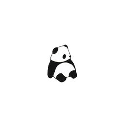Cartoon Schattige Kleine Panda Broche Creatieve Terug Mand Keten Legering Emaille Badge Pin Kinderen Gift