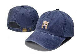 Casquette d'étudiant de chien de dessin animé Chapeau de couple amoureux casquette de baseball brodée femme été casquette décontractée cent prendre protection solaire chapeau de soleil casquette