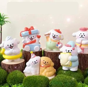 Cartoon Dogs Anime Toys Puzzle Creative Simulation Decompressie Toy Kawaii Dog Stress Reliever Toys Party Holiday Gifts