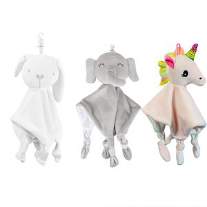 Cartoon Olifant Konijn Baby Comfort Veeg Mond Water Veeg Pop Comfort Veeg Zakdoek af