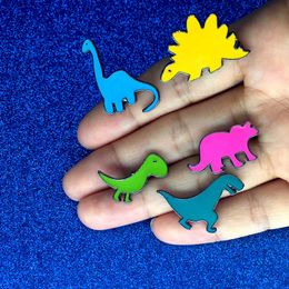 Cartoon Email Little Dinosaur Broche Pins Rapel Pins Badge Fashion Jewelry For Kids Women Will and Sandy