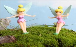 Cartoon Fairy Figurines Fairy Garden Miniatures Gnomes Pixie Dust Princess Miniature Fairy Figurine Mini Garden Resin Craft8464161