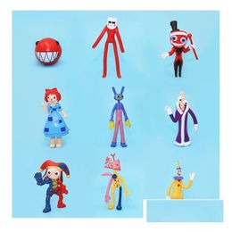 Cartoon Figures Clown Doll Magical Circus Figurine 6PCS Modèle jouet pour gamin figure Insane Posse prop