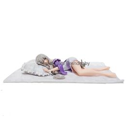 Figurines de dessins animés Rezero Kara Hajimeru Isekai Seikatsu Emilia Puck 1/7 Figurine d'action en PVC Y Cut Girl Hentai Modèle Poupées Cadeau Drop Deliver Dhmcf