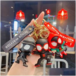 Cartoon Figuren Groothandel Super Hero Figuur Pvc Sleutelhanger Tas Hanger Auto Kleine Geschenken Drop Levering Speelgoed Actie Dhh4E