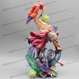 Figurines de dessins animés Survêtements pour femmes Broli Vs Goku figure Figure d'anime Figure Broli Pvc Gk statue poupée bureau modèle collection cadeaux de Noël jouet 240311