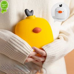 Dessin animé de qualité alimentaire silicone chauffe-mains anti-déflagrant anti-fuite sac d'eau chaude créatif anti-brûlure chauffe-bébé
