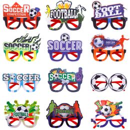 Fiesta de cartoon fútbol con temas de plástico no tejidos para niños decoraciones de fiesta de cumpleaños de fútbol Fotografía de fútbol Propiedades