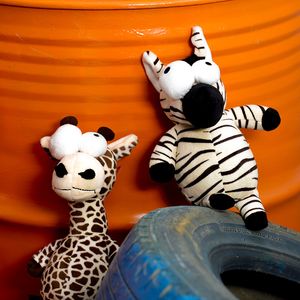 Dessin animé drôle Animal en peluche forêt faune en peluche jouet cadeau d'anniversaire pour les enfants